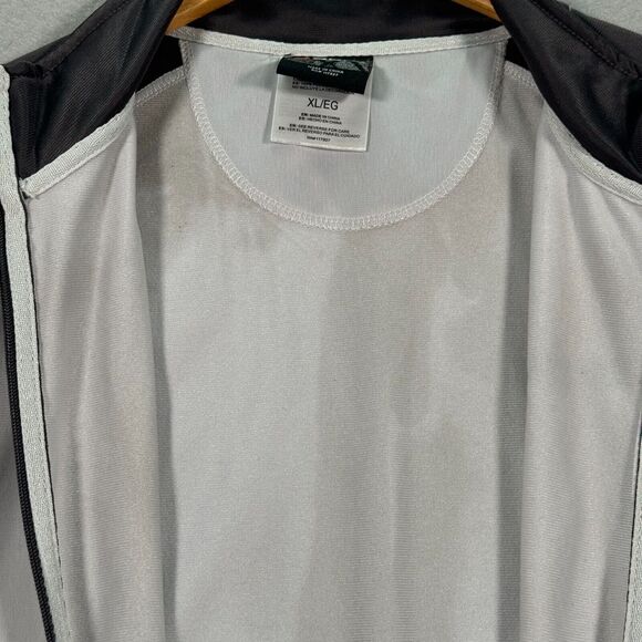 And1 Track Jacket Mens Extra Large White Full Zip Sweatshirt Basketball Hoop Mix - Picture 6 of 11